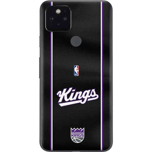 NBA Sacramento Kings Jersey Google Pixel 5 Skin